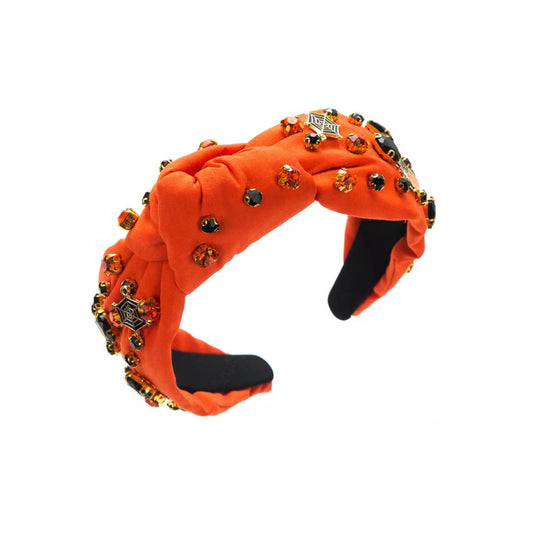 Miranda Halloween Designer-Stirnbänder in Orange