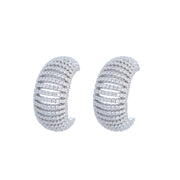 Seine Designer Earrings in Silver