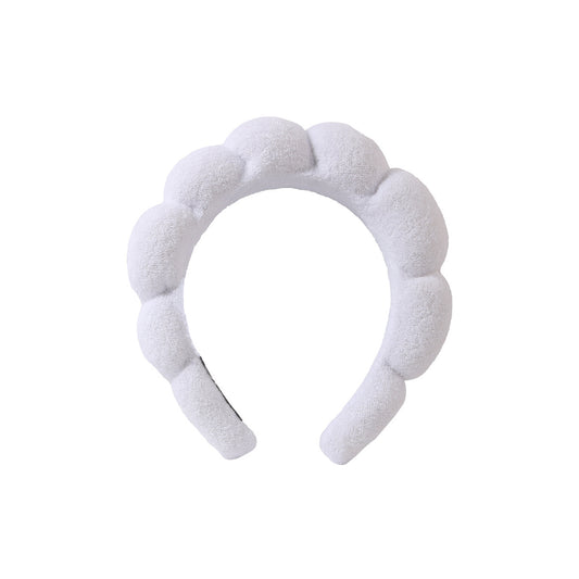 Dolly Makeup Headband in White