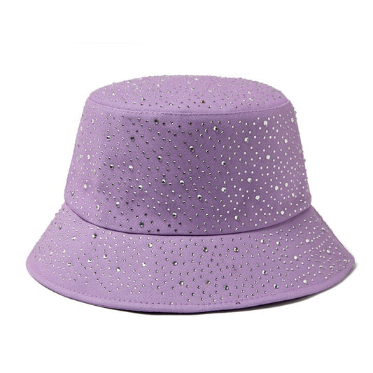 Ebony Bucket Hat in Lilac