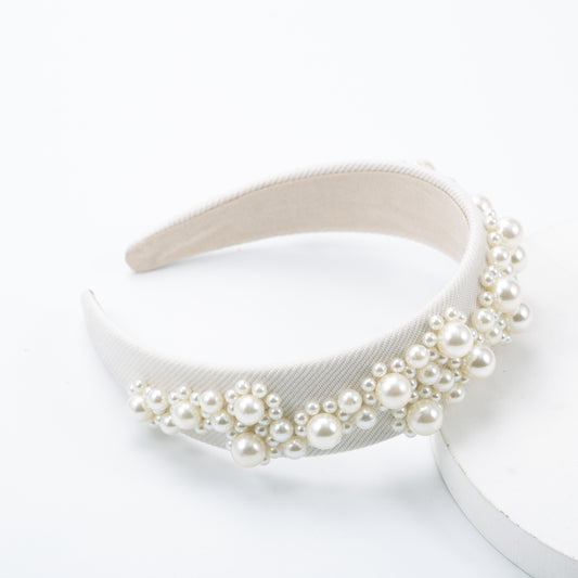 Andie Glamband i hvitt