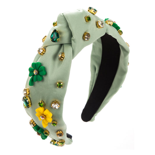 Orla St. Patrick's Headband in Light Green