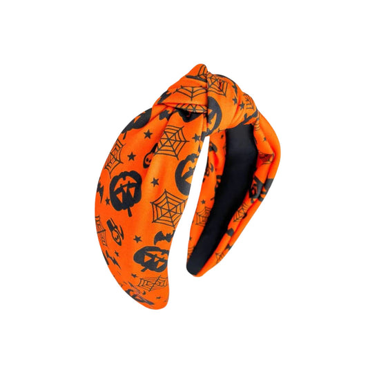 Stella Halloween Designer Headbands in Orange
