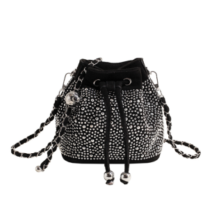 Brenna Handbag in Black & White