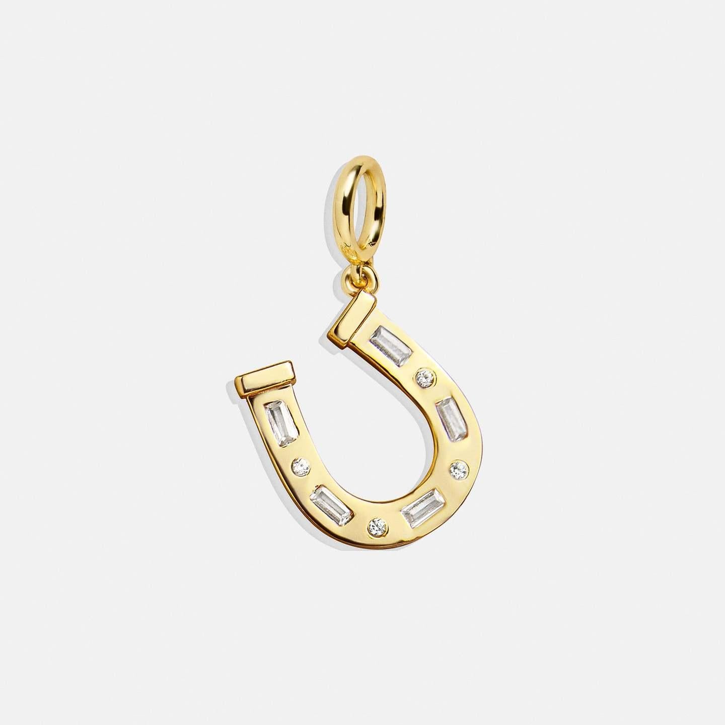 Brass Horseshoe Charmz
