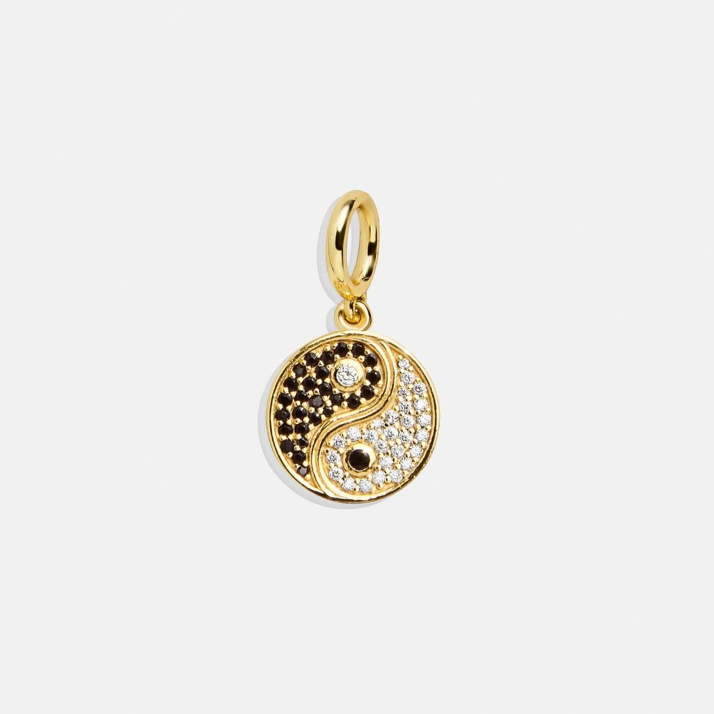 Brass Yin-Yang Charmz