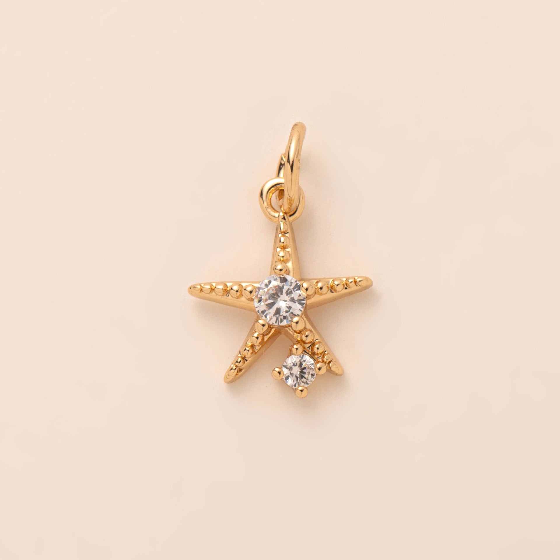 Brass Starfish Charmz