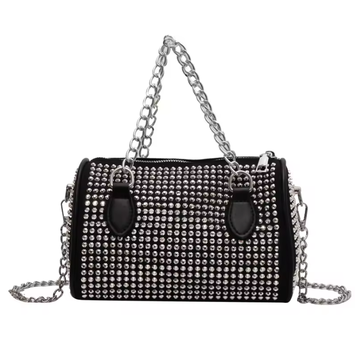 Funli Handbag in Black & White