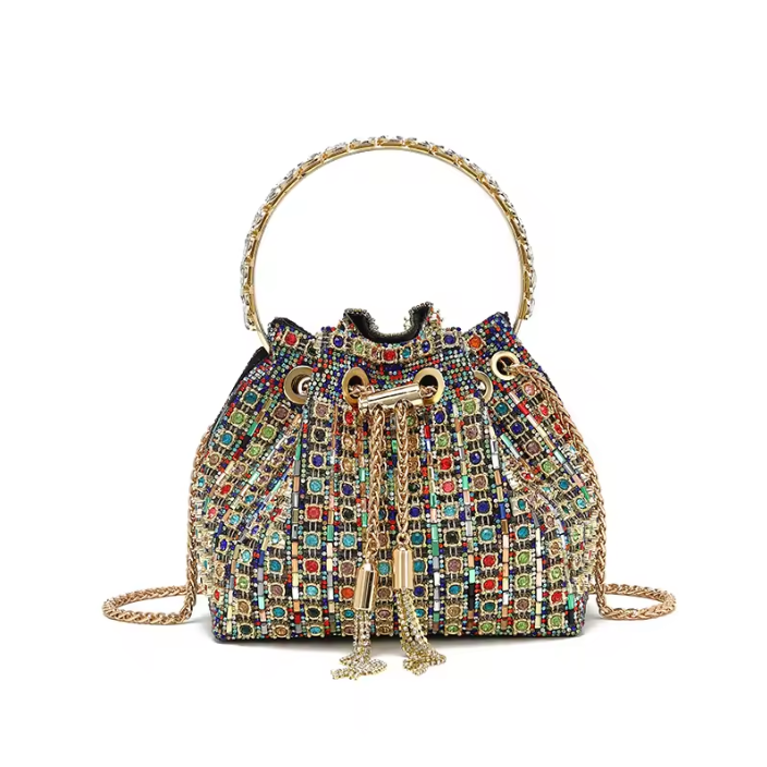 Myra Crystal Handbag in Multi