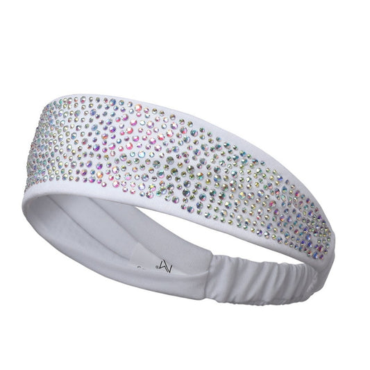 Destiny GLAMBAND in White with AB Crystals