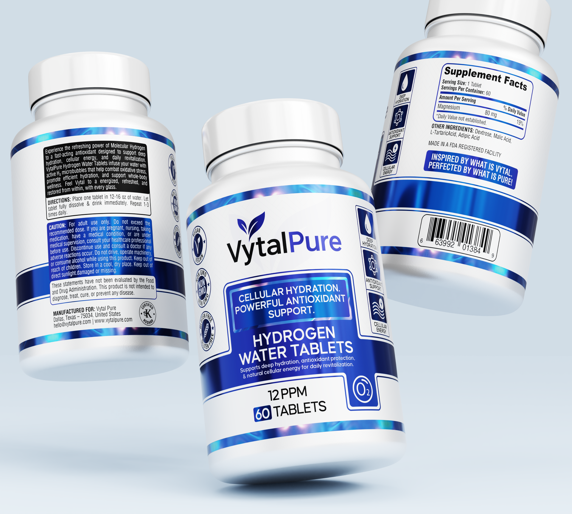Vytal Pure Hydrogen Water Tablets