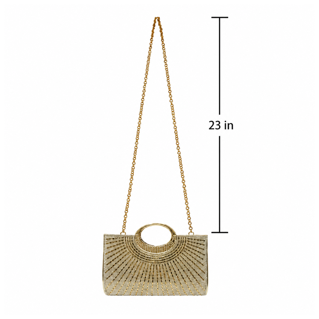Solen Crystal Clutch
