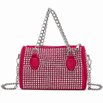 Funli Handbag in Dark Pink