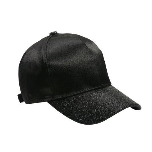 Milana Shine Hats in Black