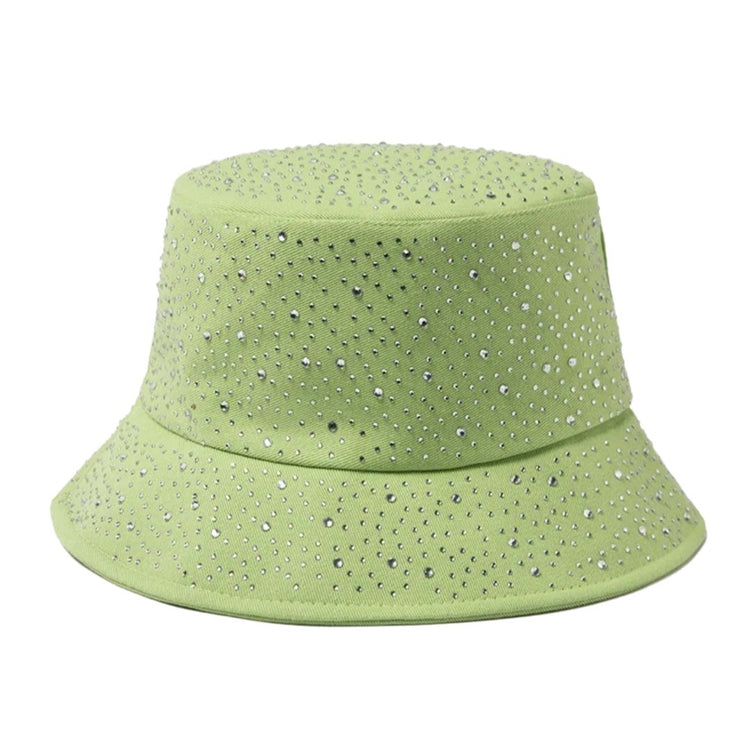 Ebony Bucket Hat in Green