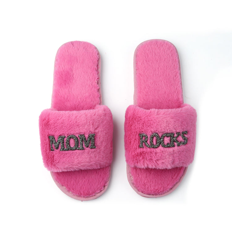 Mother's Day GLAMPERS! Pink MOM ROCKS