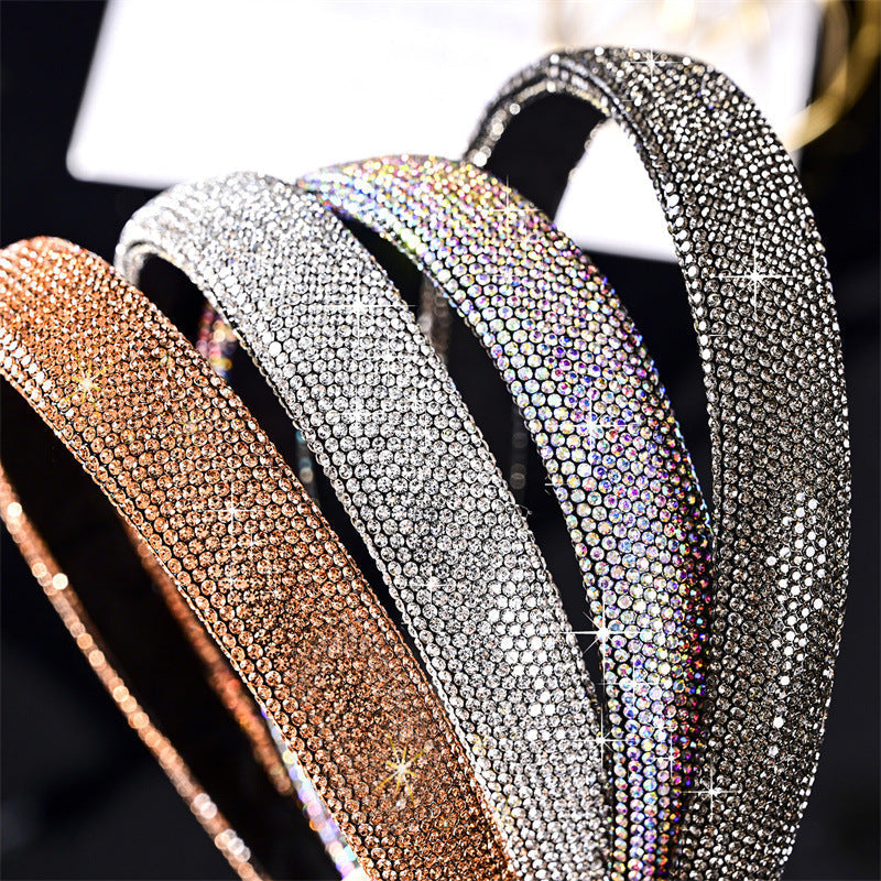 River GLAMBAND in Silver Leopard