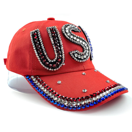 Betsy USA Hat in Red