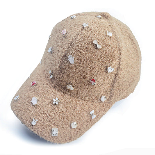 Kealy winter baseball hoed in huidskleur