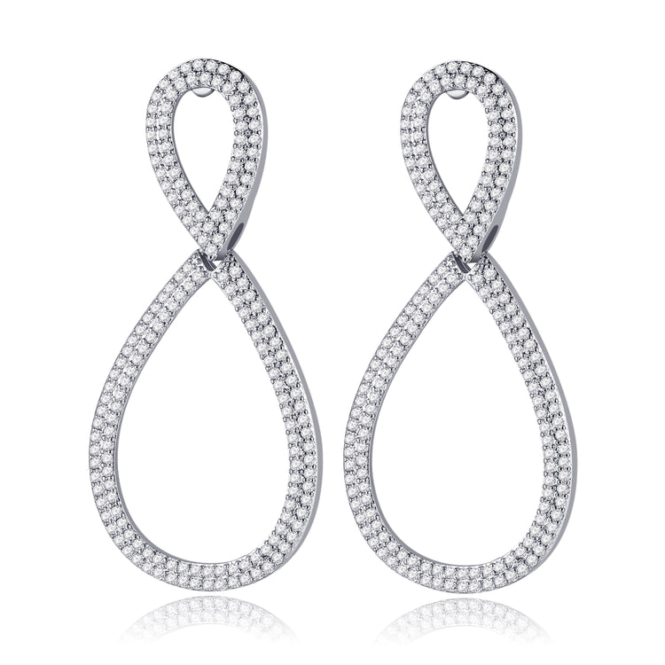 Eyana Earrings in Silver