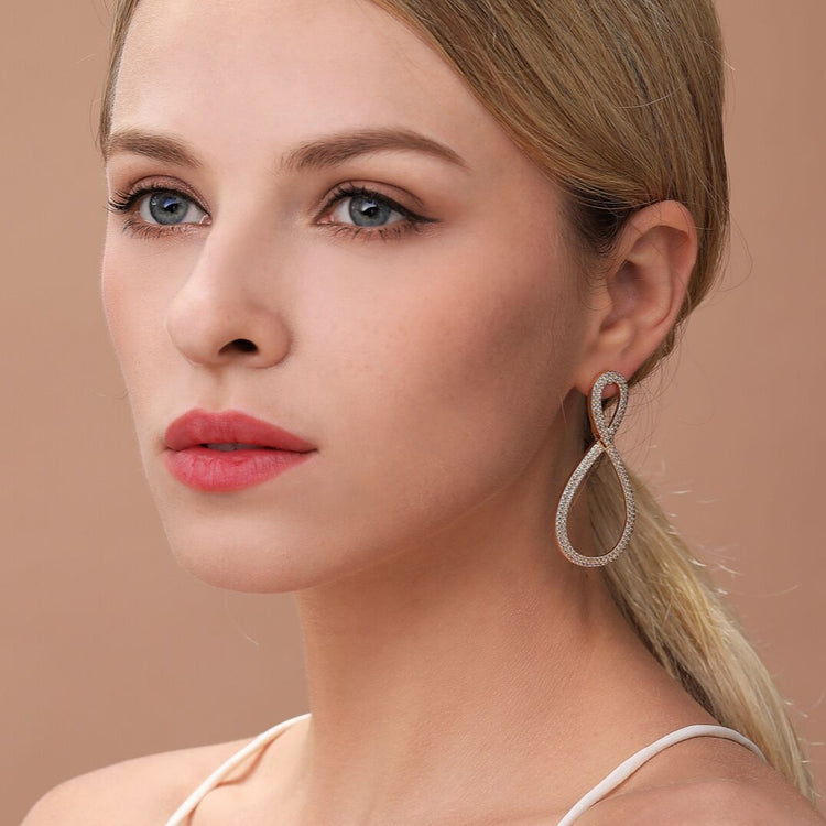 Eyana Earrings in Gold