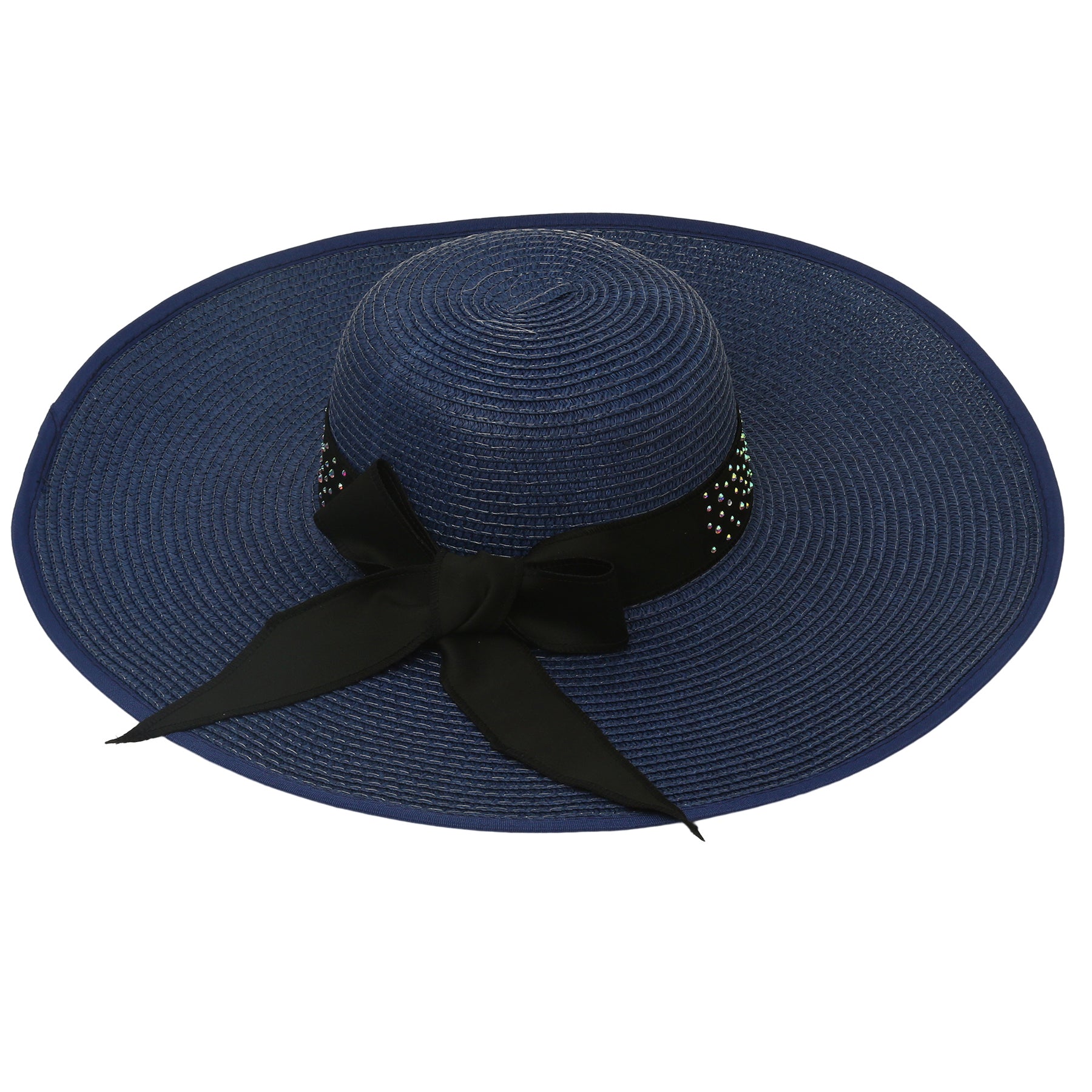 Kate Designer Beach Hat in Navy