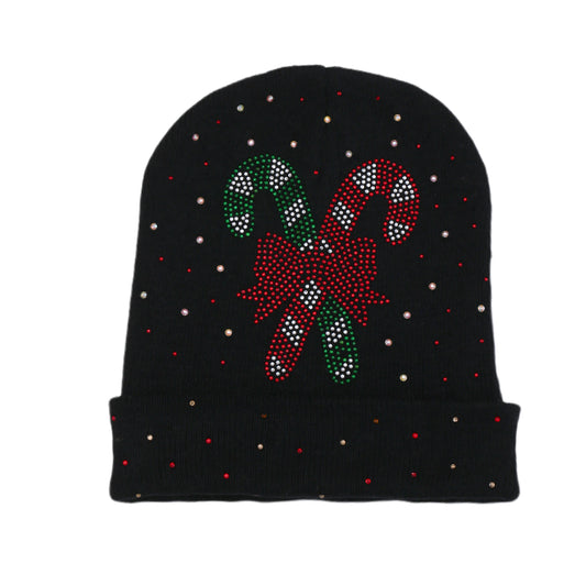 Weihnachts-Designer-Mütze – Zuckerstange