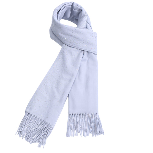 Lucia Scarf in Light Grey