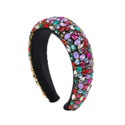 Paris 3in Glamband with Multi Rhinestones