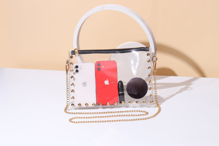 Gwen Clear Handbag