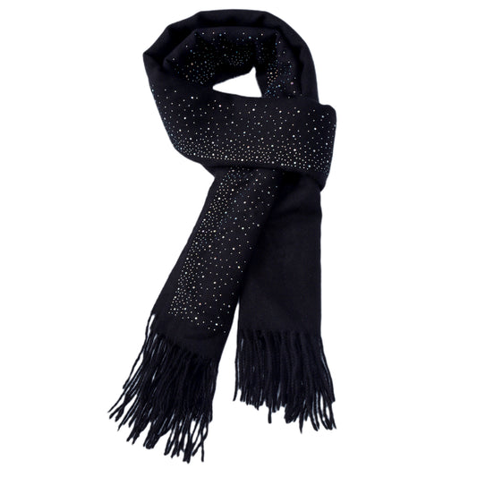 Lucia sjaal in zwart