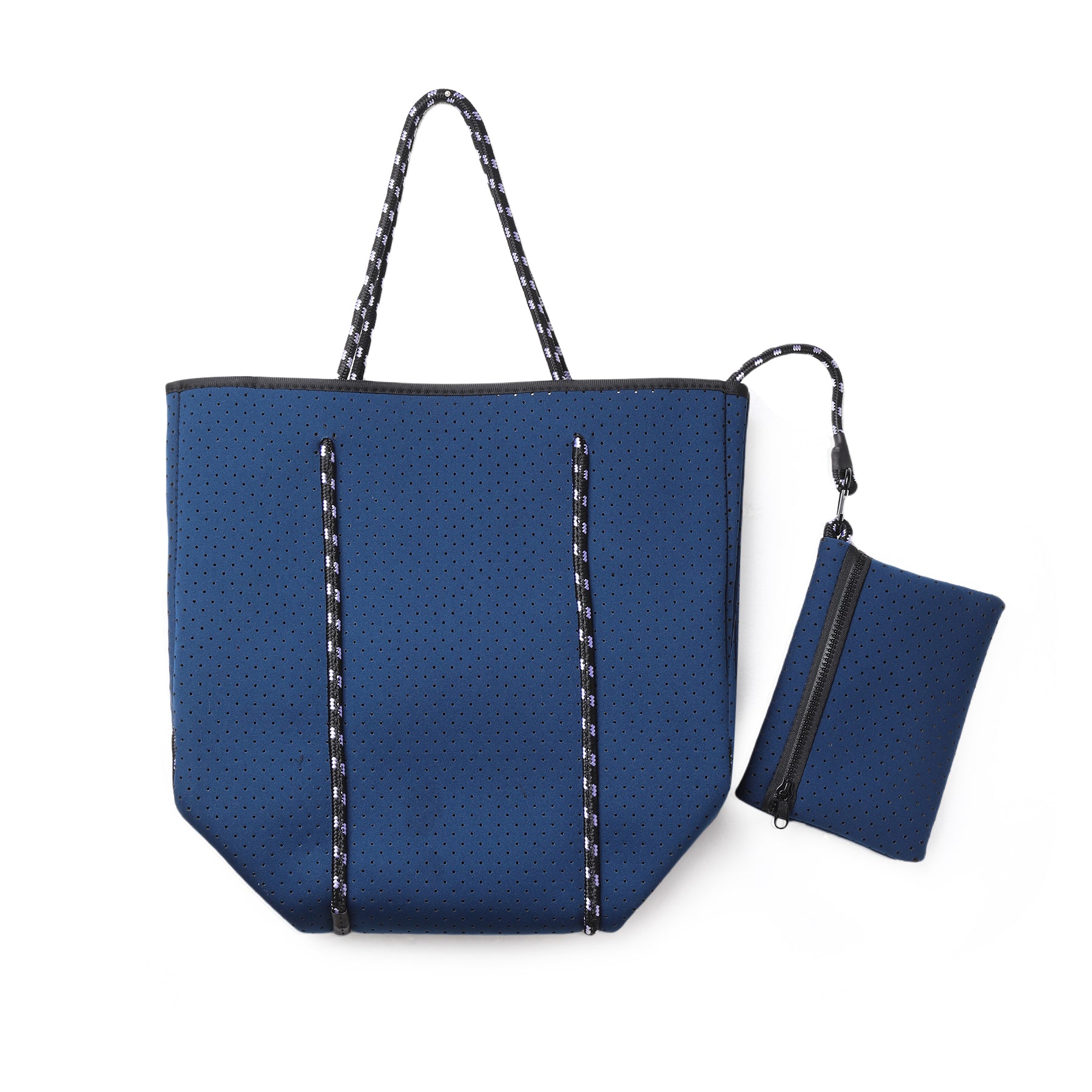 Alana Tote in Navy Blue