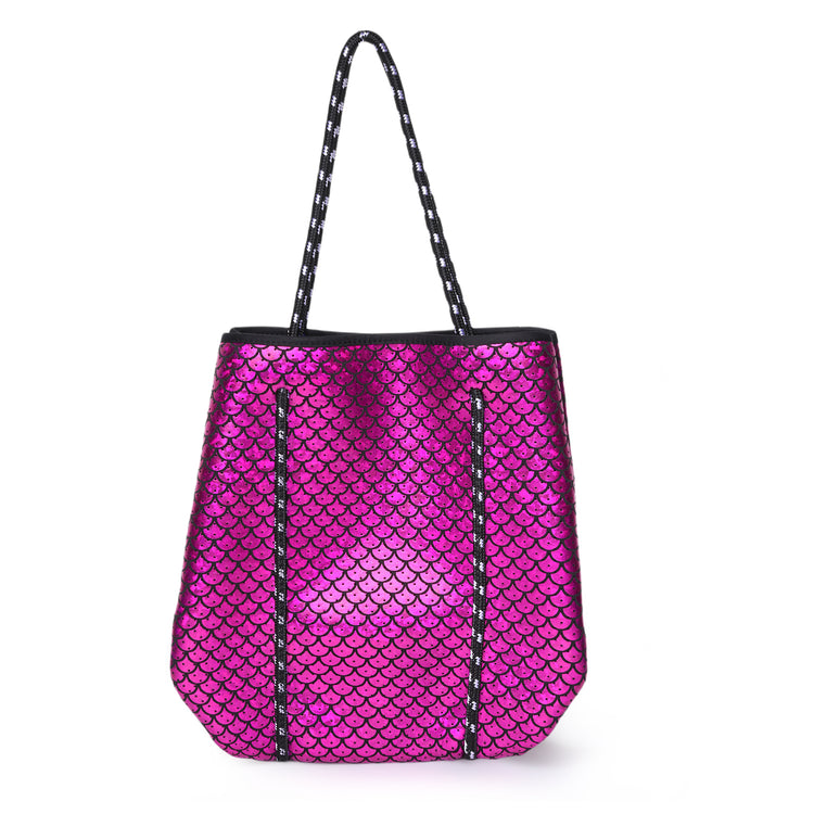 Alana Tote in Mermaid Fuchsia