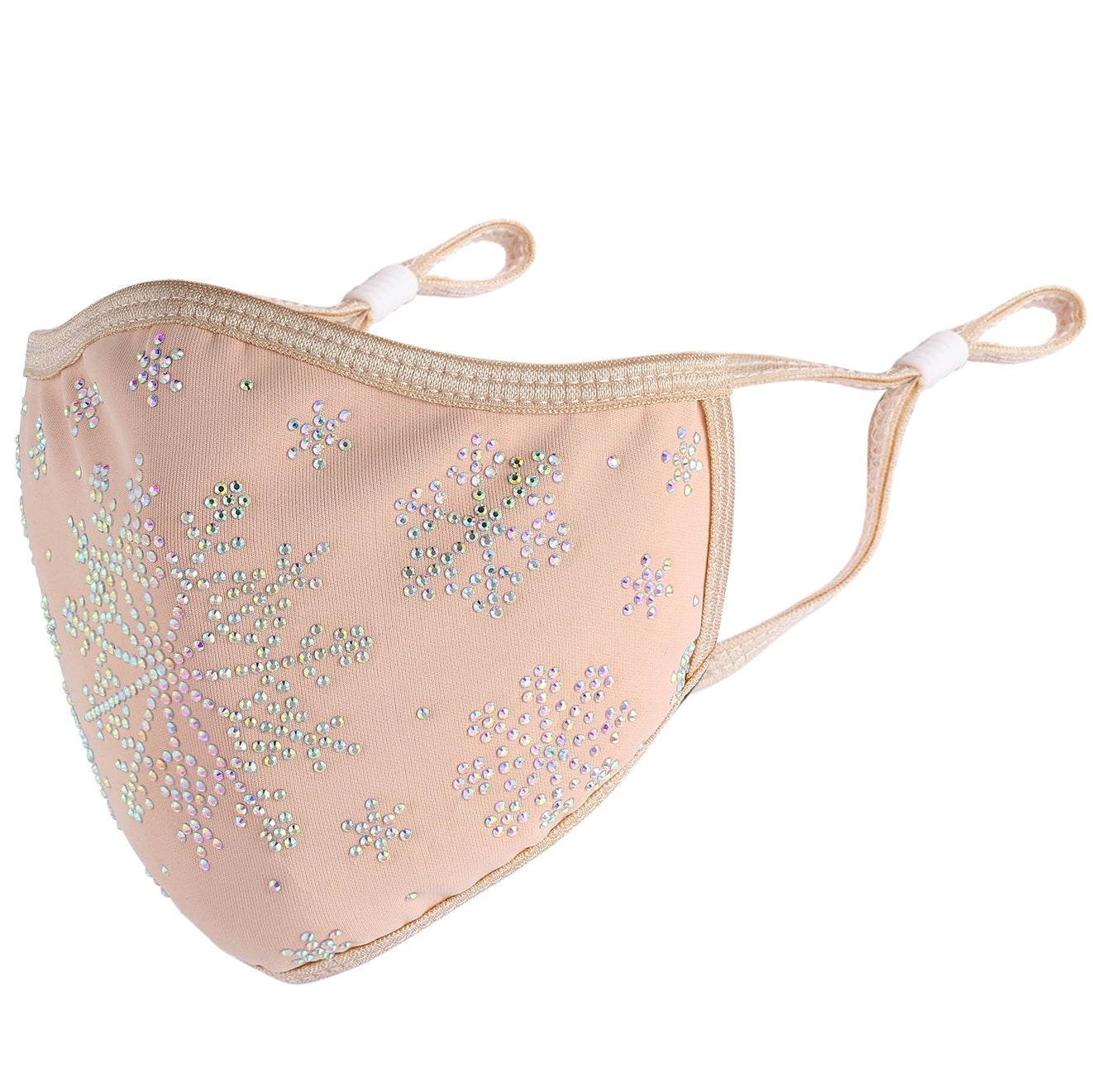 Christmas Collection - Designer Snowflake on Nude