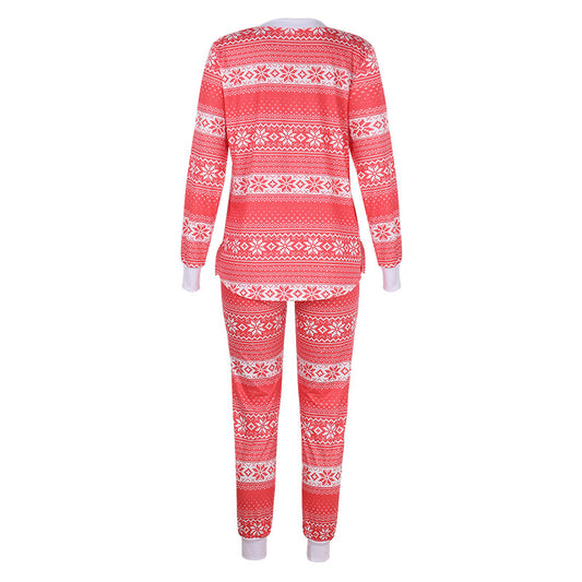 Christmas Pajamas! Red & White Pants Set