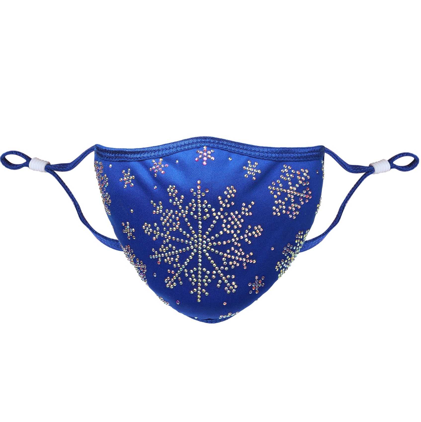 Christmas Collection - Designer Snowflake on Royal Blue